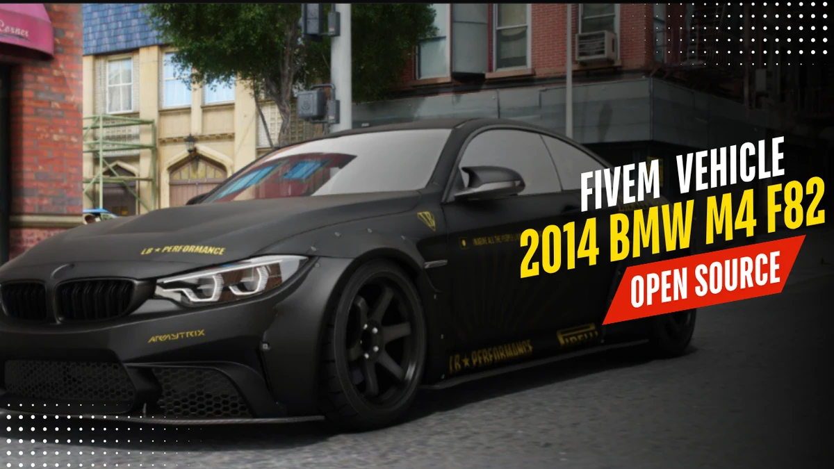2014 BMW M4 F82 FiveM | Debadged Open Source Car